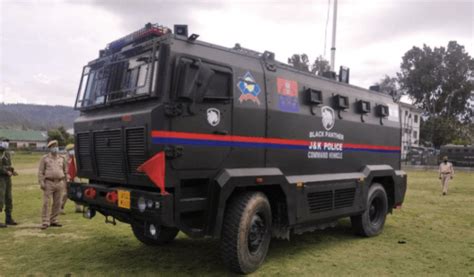 J&K Police gets Black Panther command vehicle; operational logistics ...