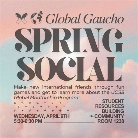 Global Gaucho Spring Social | UC Santa Barbara Events & Tickets