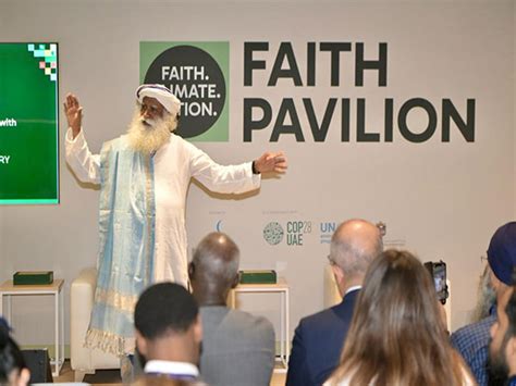 COP-28 Summit: Sadhguru says soil is ultimate unifier, stresses on ...