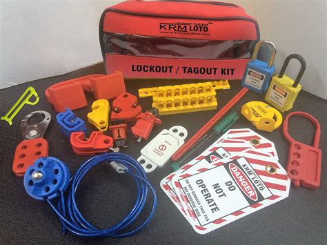 KRM LOTO - OSHA Lockout TAGOUT Multipurpose KIT-2051 : Amazon.in ...