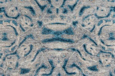 Luxury - Eternal Grey Blue Woolen Hand Knotted Premium Carpet