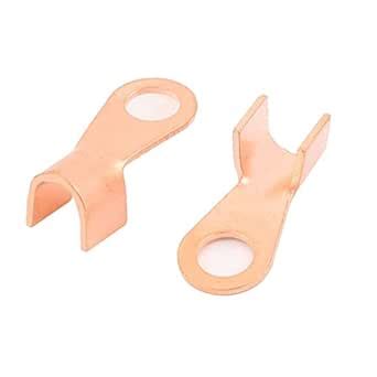 KTM Healthcare® 2pcs Cable Connector Ring Tongue Copper Passing Through ...