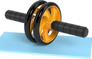 PRO365 Dual Ab Roller for Abs Workouts Home Gym Abdominal Exercise Ab ...