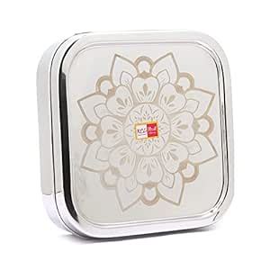 KCL Stainless Steel Laser Design Square Storage Container Box/Utility ...