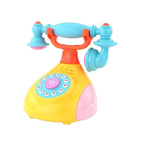 Buy ESnipe Mart Musical Toys Children's Phone Toy Simulation Retro ...