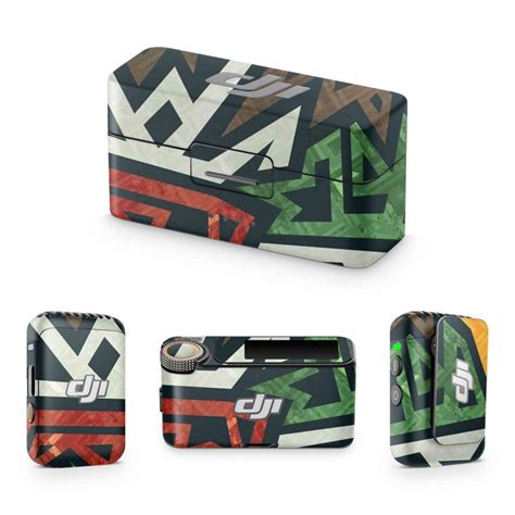 Aztec Abstract DJI Mic Skin - WrapCart – WrapCart Skins
