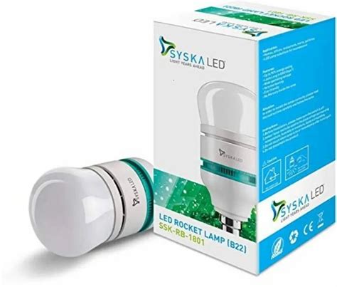 Image result for Syska LED Rechargeable Bulb