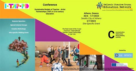 I-TAP-PD Conference Sustainable models of Teacher-Artist Partnerships ...