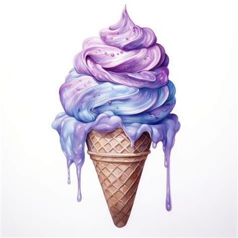 How to Draw Ice Cream From Python Coding 的图像结果