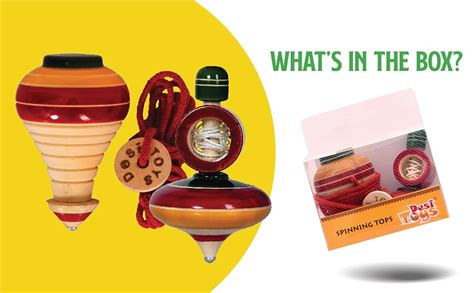 Buy Desi Toys Spinning Tops | Lattu | Bhawra | Windup Top | Bambaram ...