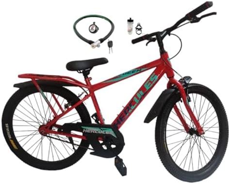 Buy Hercules Redeem 24T Ranger Bicycle with Power Brake, Carrier ...