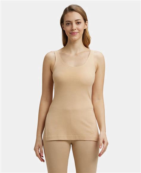 Buy Super Combed Cotton Rich Thermal Tank Top with StayWarm Technology ...