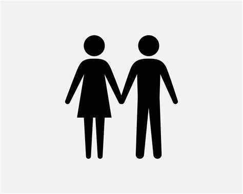 Stick People Holding Hands Clipart