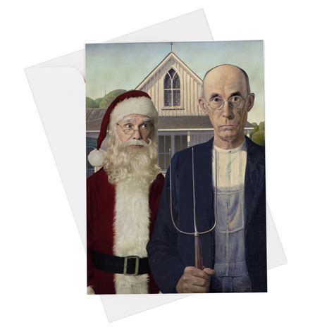 American Gothic Holiday Cards (Box of 10) - Chrysler Museum of Art