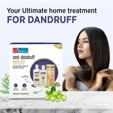 Dr Batra’s Anti-Dandruff Hair Kit - RUBNIC