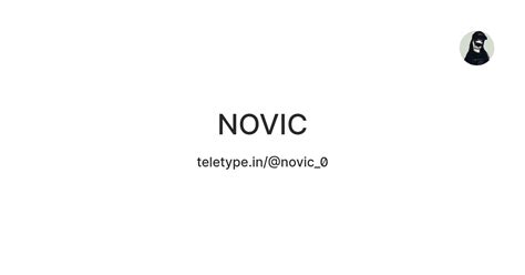 NOVIC — Teletype