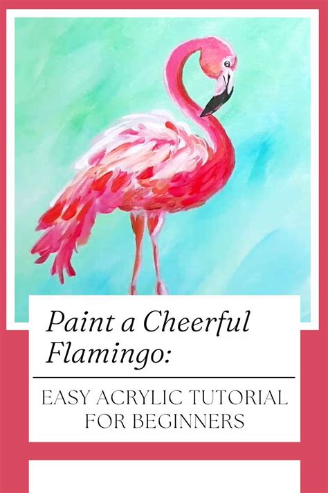 Image result for How to Paint Tutorial Flamingo