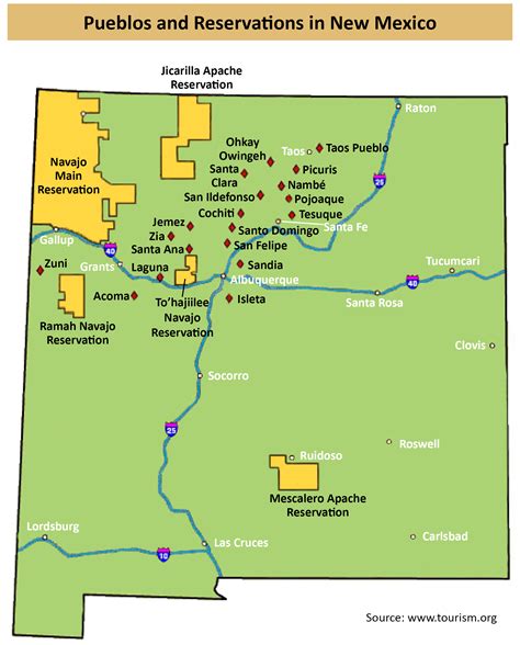 Map Of Navajo Reservation
