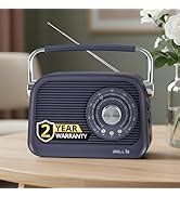 iBELL FM700BT Portable FM Radio with Bluetooth Speaker, USB, SD Slot ...