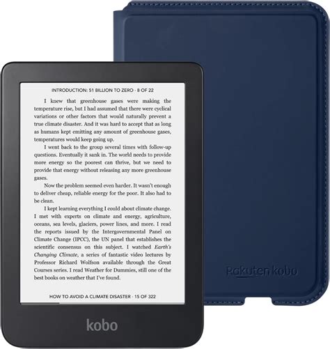 Buy Kobo Clara 2E eReader Bundle with SleepCover 6” Touchscreen WiFi ...