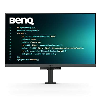 BenQ RD320UA 31.5” 4K 3840x2160 Ergo-Arm IPS Black Programming Monitor ...