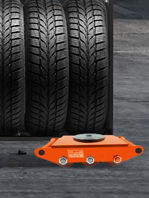 VZ VOLTZ 8 ton (17600lb) Cargo Trolley Heavy Duty Machine Dolly Skate ...