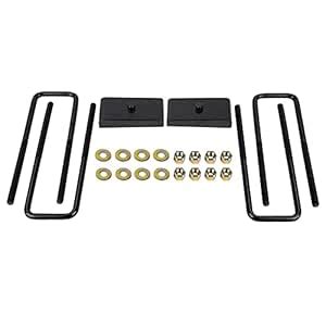 LaMulaAuto 1" Rear Leveling lift kit Block Lifts Kit compatible with ...