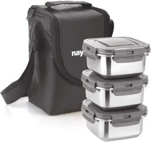 Flipkart.com | NAYASA Eco Crunch Stainless Steel Airtight 3 Container ...