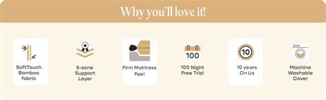 SleepyCat 6-inch Orthopedic Firm Latex Memory Foam Hybrid Mattress with ...