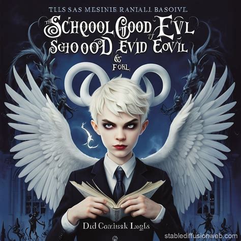 The School for Good and Evil Book Cover | Stable Diffusion Online