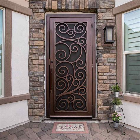 Iron Door Designs: 18 Stylish and Safe Designs for Your Home