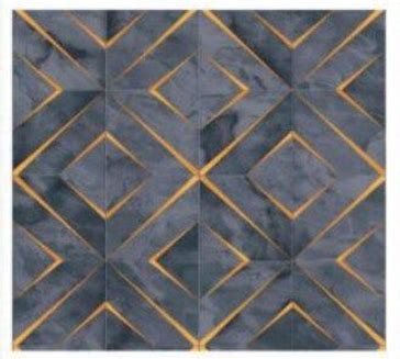 Gold Digger Geometric Wallpaper – Myindianthings