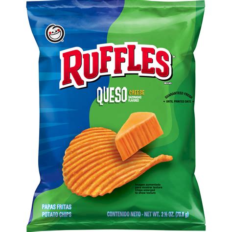 Ruffles, Queso Cheese Flavored, Potato Chips - SmartLabel™