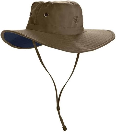 Coolibar Men's Leo Shapeable Wide Brim Hat - UPF 50 India | Ubuy