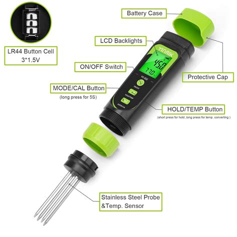 YINMIK Digital Soil Moisture Meter,Direct Soil EC India | Ubuy