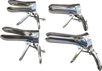 Vaishanav Cusco Vaginal Speculum Set of 4 - Small, Medium, Large, and ...