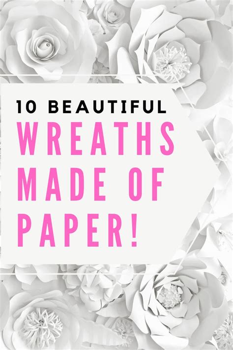 Image result for Paper Wreath Tutorial