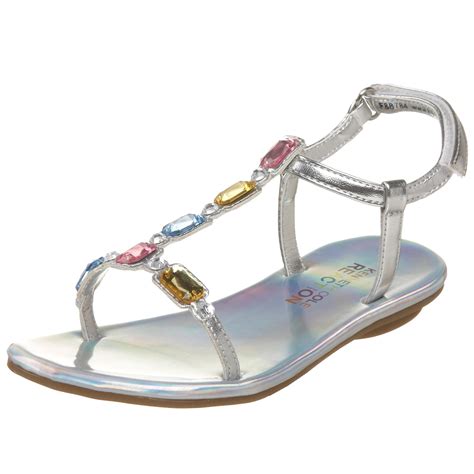 Kenneth Cole REACTION Toddler/Little Kid Shine On 2 Sandal,Silver Multi ...