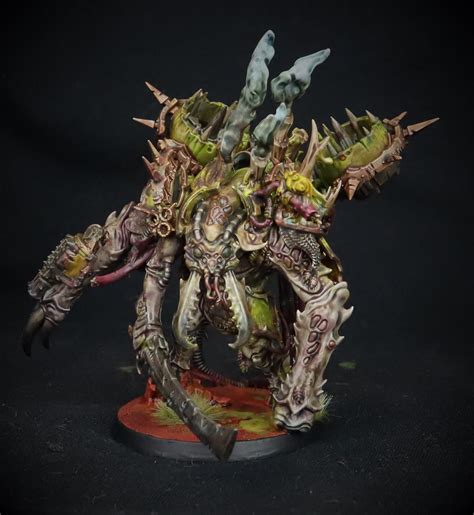 Created a Nurgle Daemon Prince for my buddy’s Death Guard :) : r ...