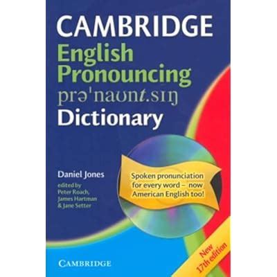 Cambridge English Pronouncing Dictionary Paperback India | Ubuy