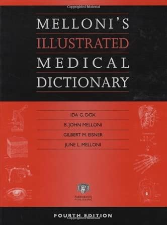 Buy Melloni's Illustrated Medical Dictionary Book Online at Low Prices ...