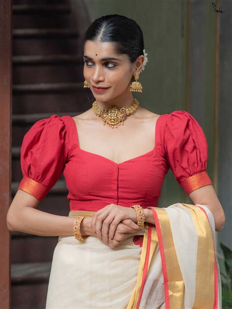 Padded Cotton Sleeveless Blouse In Pink|Gothic Rubelite|Suta