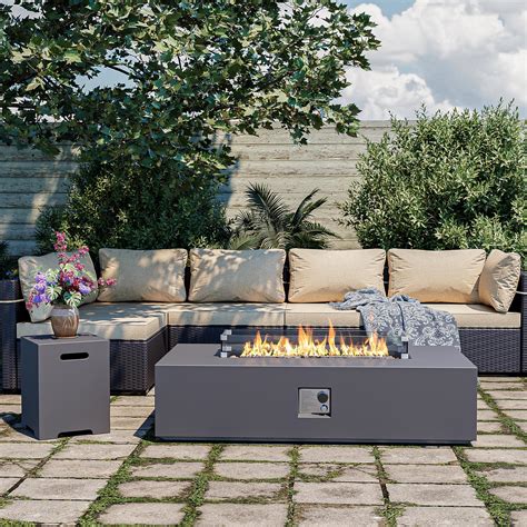 Rectangular Fire Table