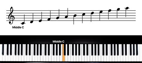 Image result for Piano Notes Labeled