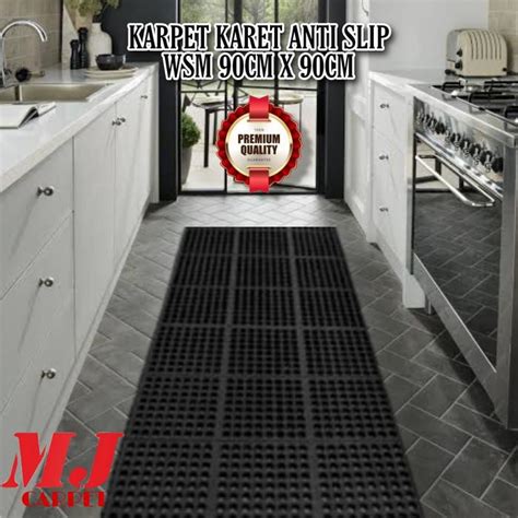 Promo KARPET KARET KAMAR MANDI ANTI SLIP UKURAN 90 X 90 CM WSM - Kota ...