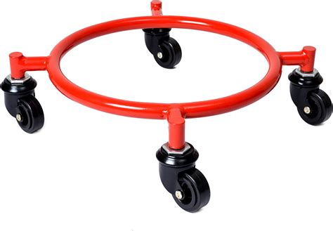 xplore Full Metal Heavy Duty LPG Gas Cylinder Trolley with Wheels and ...