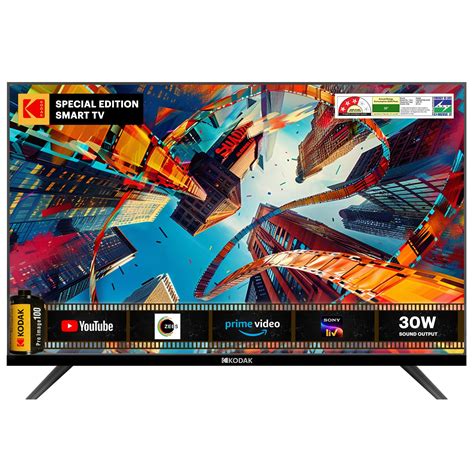 Kodak 80 cm (32 inches) Special Edition Series HD Ready Smart LED TV ...