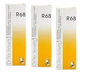 Buy Dr Reckeweg R68 Drop 22 ML Germany (Pack of 3) Online at Low Prices ...