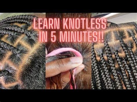 Image result for Knotless Box Braids Tutorial
