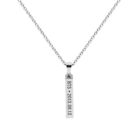 SANNIDHI® Pendant for Women Girls Fashion Bts K-Pop Necklace for Women ...